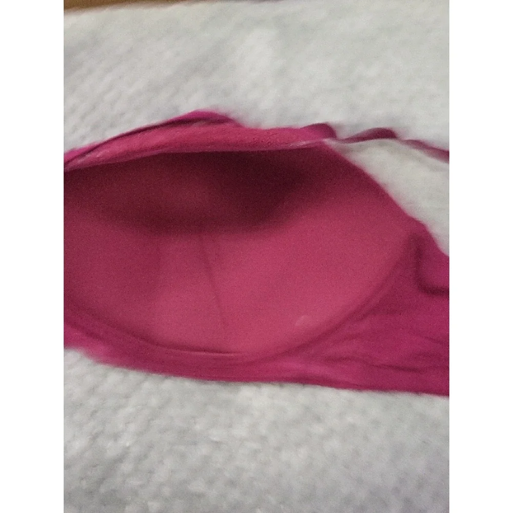 Nwt Bali‎ Lace Wireless Bra in Berry Plum 2xl